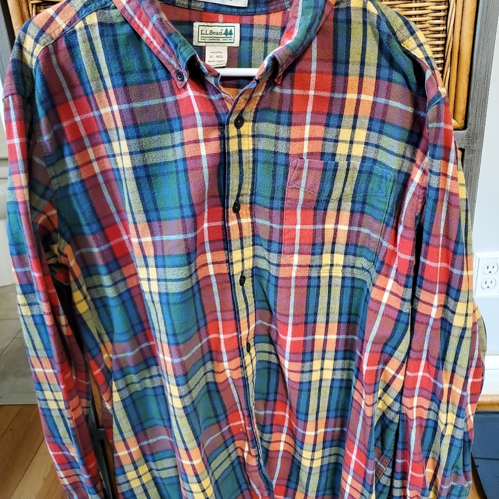 LL Bean flannel - XL